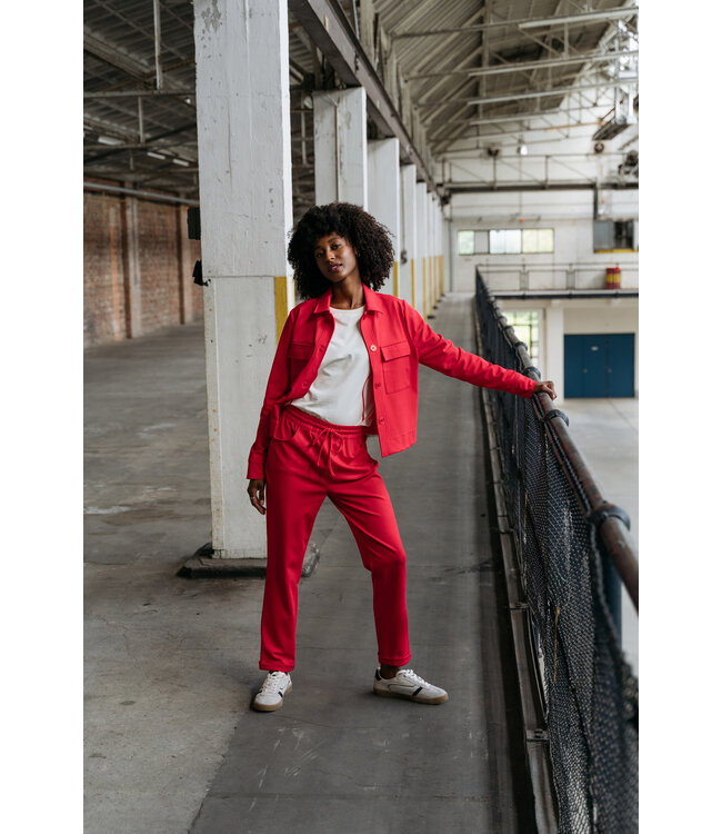 ZIZO Zizo Jazz Broek SP25.JZZ.315 Scarlet Red