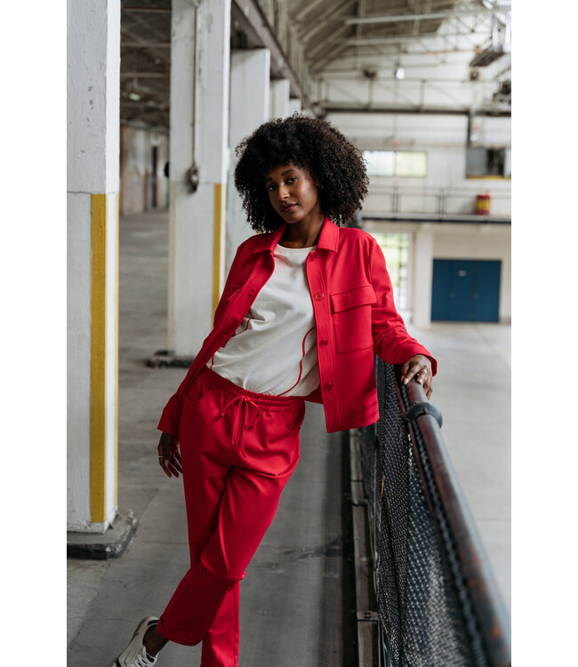 ZIZO Zizo Jazz Broek SP25.JZZ.315 Scarlet Red