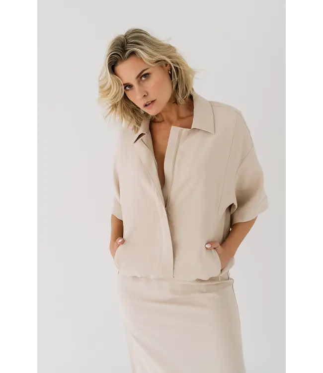 MAICAZZ Maicazz Merlijn Top SP25.60.322 Light Sand