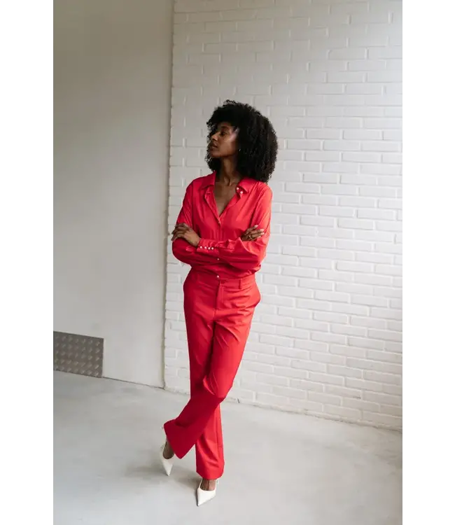 ZIZO Zizo Cergi Broek SP25.CER.316 Scarlet Red