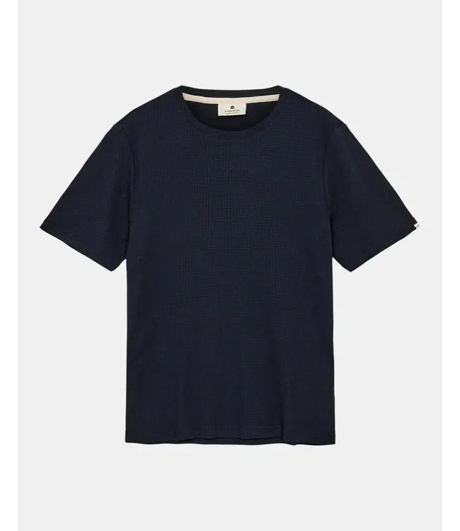ANERKJENDT Anerkejndt 901754 Akkikki S/S Waffle tee 3059 Sky captain