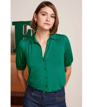 KING LOUIE King Louie 09477 Carina Blouse Viscose Green
