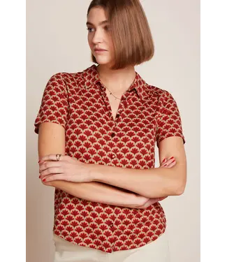 KING LOUIE King Louie 09458 Maisie Blouse Touche Red