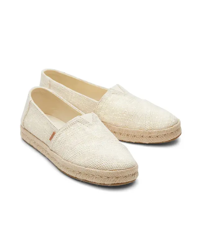 TOMS Toms Alpargata 10020693 Nat. Metallic Linen Stripe