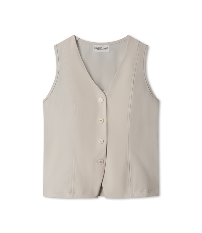 HELENA HART Helena Hart 7541 Gilet Transfer Stone