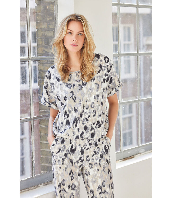 HELENA HART Helena Hart Top Rose Printo Neo