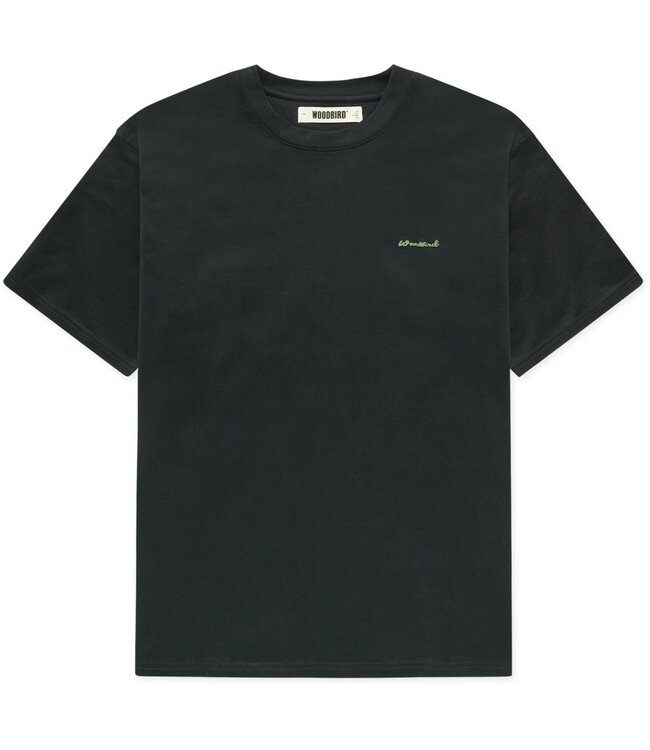 WOODBIRD Woodbird WBBaine Tiger Tee 2526-404 Black