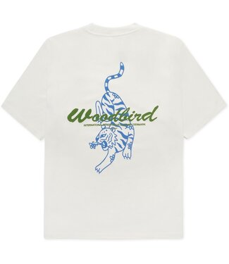 WOODBIRD Woodbird BBAine Tiger Tee 2526-404 Off White