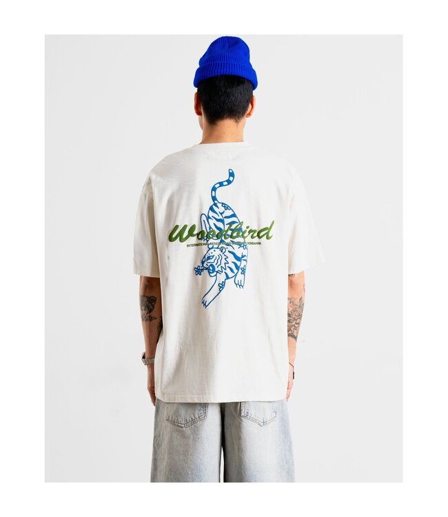 WOODBIRD Woodbird BBAine Tiger Tee 2526-404 Off White