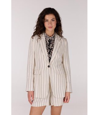 JANSEN AMSTERDAM Jansen Amsterdam SS25 Rachelle LMS 238 Blazer Natural JANSEN AMSTERDAM Jansen Amsterdam SS25 Rachelle LMS 238 Blazer Natural
