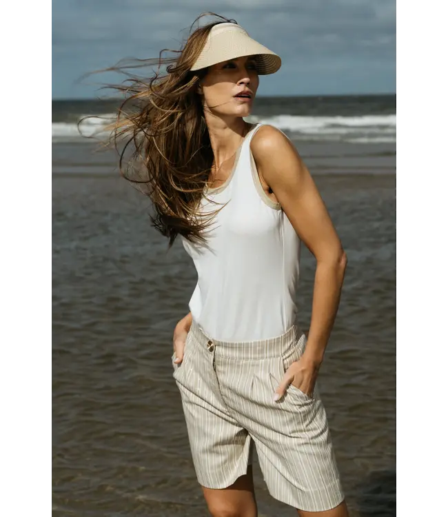 MAICAZZ Maicazz SU25.60.341 Ballet-Top  Offwhite/Gold