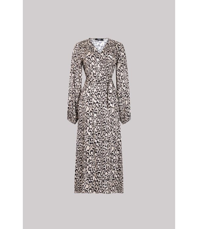 JANSEN AMSTERDAM JANSEN amsterdam REBECCA JURK WA 564 wrap long sleeve - sand