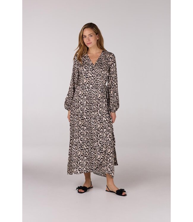 JANSEN AMSTERDAM JANSEN amsterdam REBECCA JURK WA 564 wrap long sleeve - sand