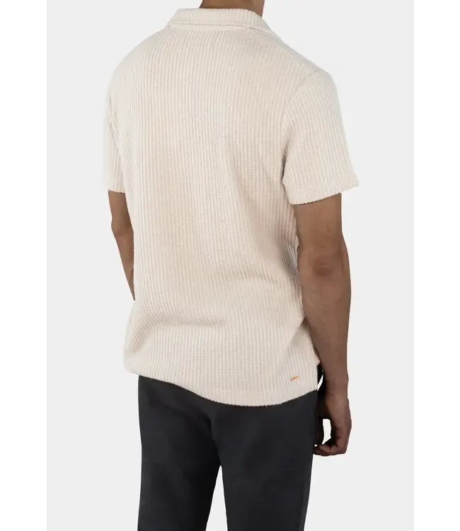 CISZERE Ciszere nelson knitted polo oyster 20031