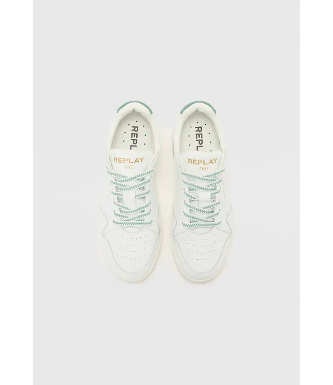 Replay Replay GMZ3B.000 C0023L Smash Choice 3 0071-White Green