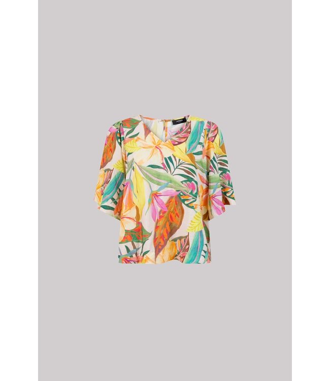 JANSEN AMSTERDAM Jansen Amsterdam Feursy Blouse WAP 127 Short Multicolor