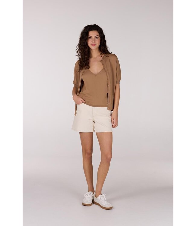 JANSEN AMSTERDAM Jansen Amsterdam Fifi Vest K 298 Tobacco