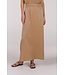 JANSEN AMSTERDAM Jansen Amsterdam Fran Rok WS691 Long Slits Elastic Waistband Tobacco