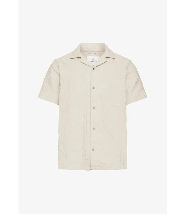 KRONSTADT Kronstadt PO28621 KS20027 KSFry ss Loose Shirt 955 Feather Grey