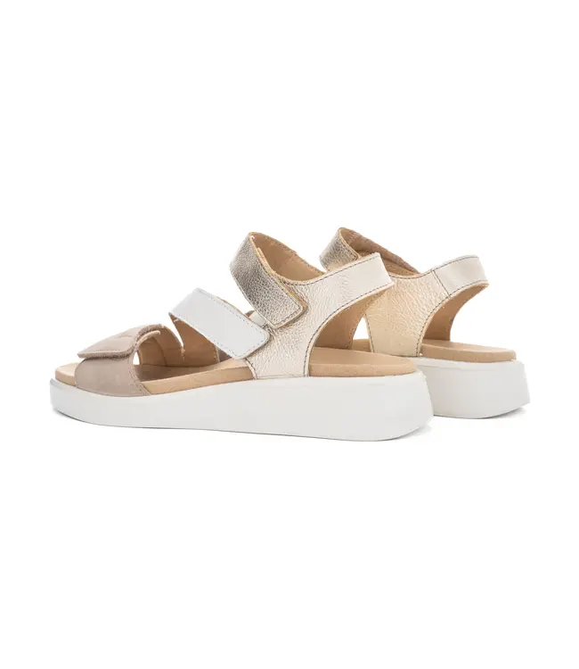 ARA ara 12-21407 sand, wit, platin sandaal 3039