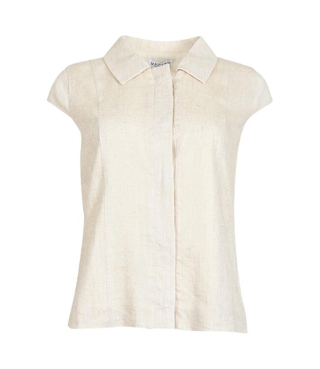 MAICAZZ Maicazz Nathan-Blouse Sand SU25.20.800