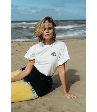 MAICAZZ Maicazz Nanora-T-Shirt Offwhite/Black SU25.75.027