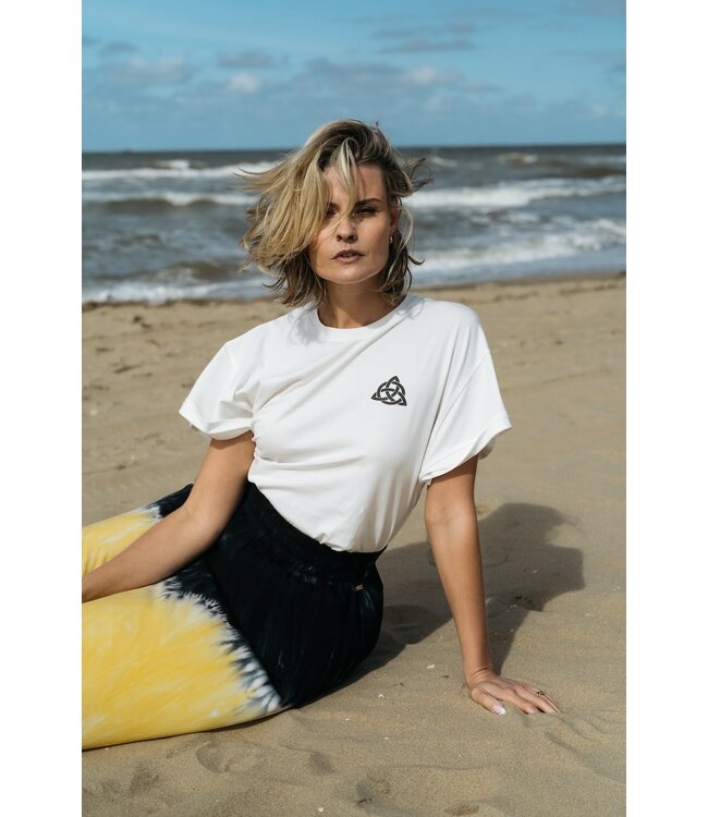 MAICAZZ Maicazz Nanora-T-Shirt Offwhite/Black SU25.75.027
