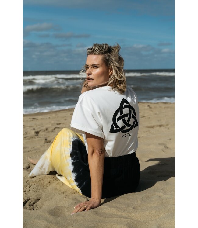 MAICAZZ Maicazz Nanora-T-Shirt Offwhite/Black SU25.75.027