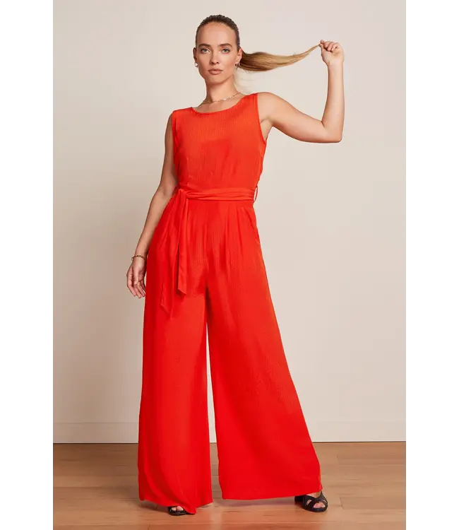 KING LOUIE King Louie 09553 Frida Jumpsuit Sista Fire Red