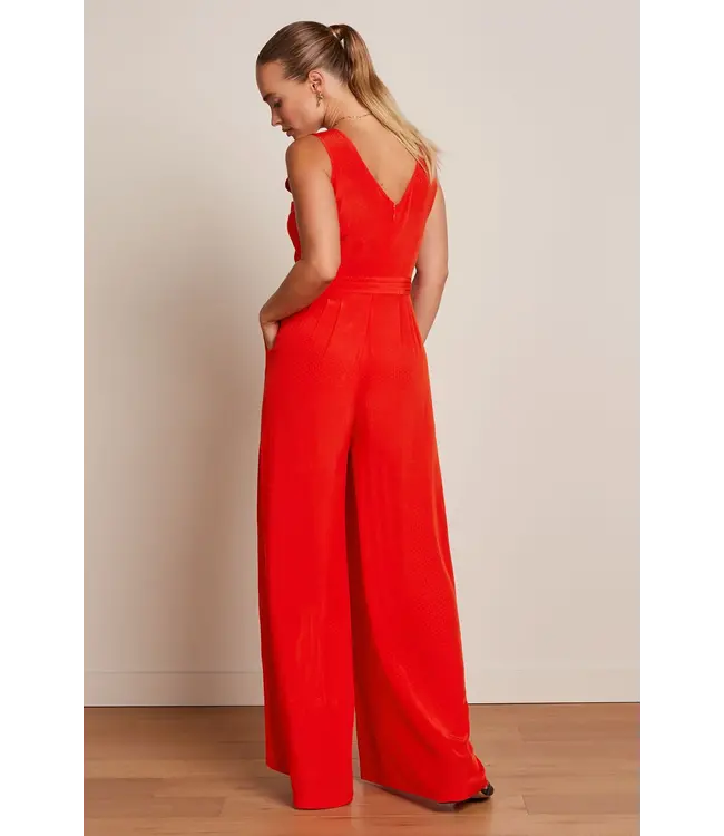 KING LOUIE King Louie 09553 Frida Jumpsuit Sista Fire Red