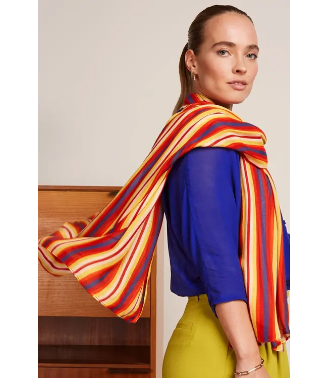 KING LOUIE King Louie 09679 Foulard Giverny True Red sjaal