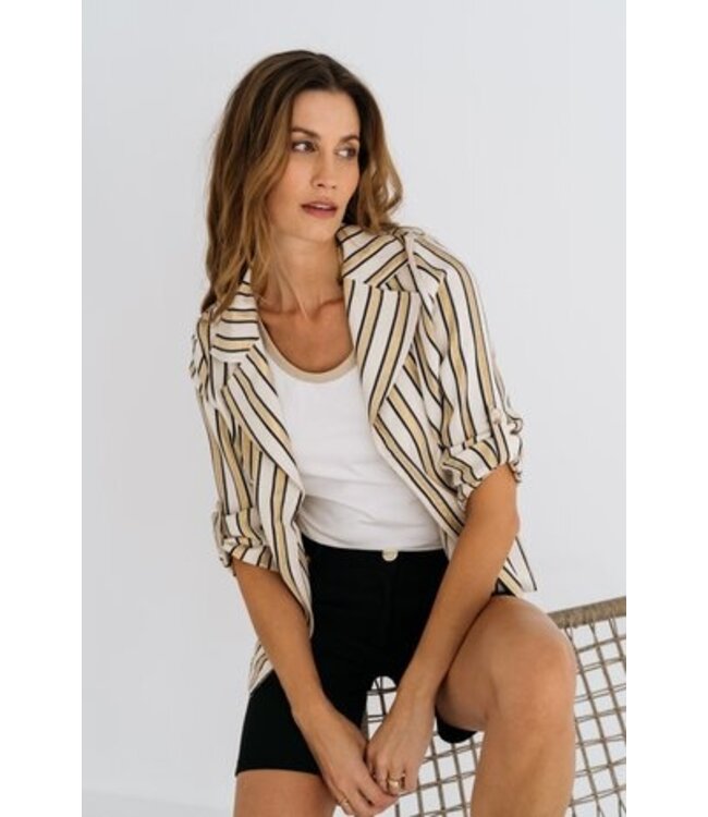 ZIZO Pure by Zizo SU25.NOOS.303 Nooske - Jacket Gold Stripe