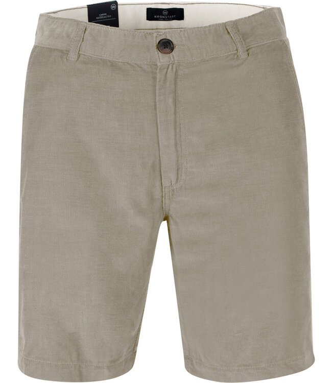 KRONSTADT Kronstadt Short KS70009 KSArthur Corduroy PO28600 955 Feather Gray