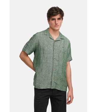 KRONSTADT Kronstadt PO28581 KS20011 Ayers Loose Shirt Hedge Green