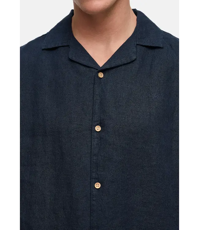 KRONSTADT Kronstadt PO28581 KS20011 Ayers SS Loose Shirt Sky Captain