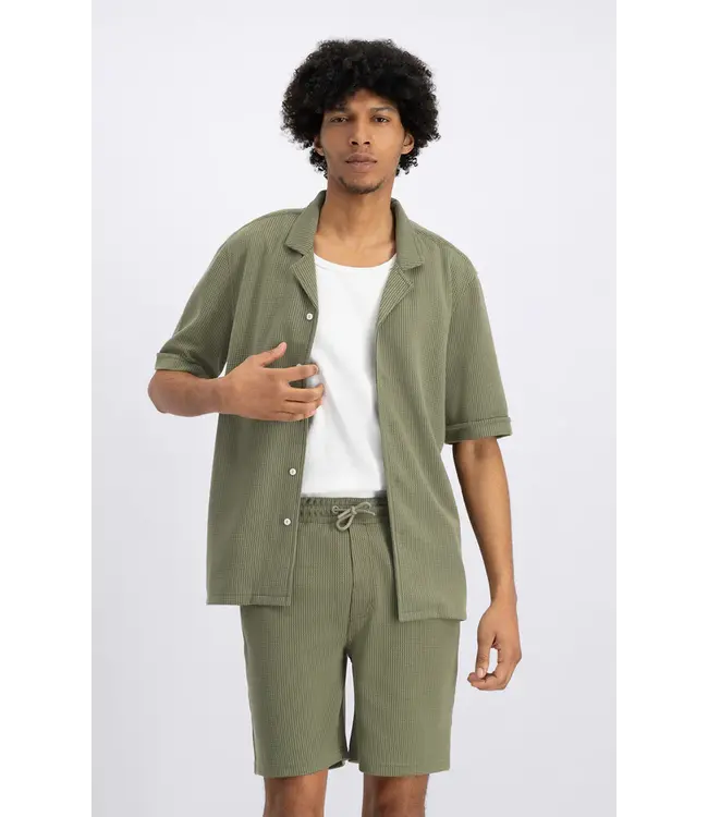 LAW OF THE SEA LAW OF THE SEA LAW-10185-405 euros structured resort shirt Vetiver