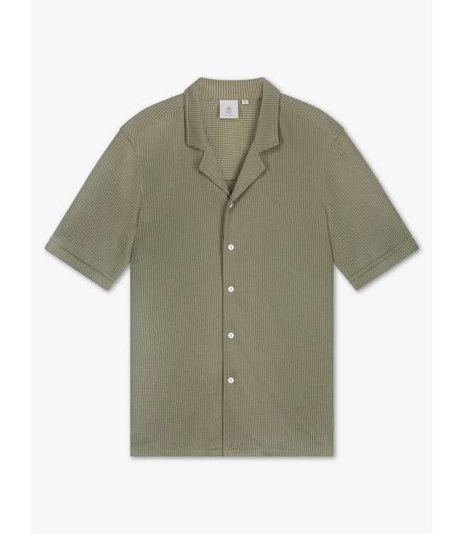 LAW OF THE SEA LAW OF THE SEA LAW-10185-405 euros structured resort shirt Vetiver