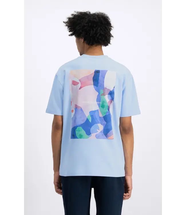 LAW OF THE SEA LAW OF THE SEA LAW-10209-303 crystal backprinted artwork tee windsurfer
