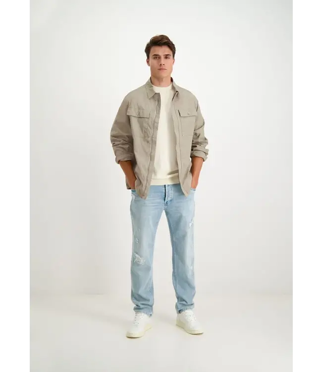 CIRCLE OF TRUST Circle of Trust HS24_52_4341 Hamilton overshirt Londen FOG