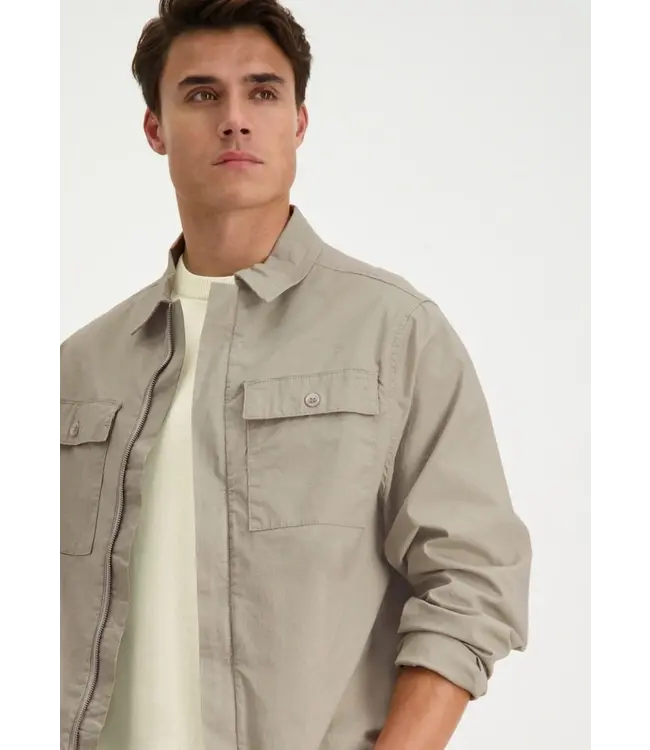 CIRCLE OF TRUST Circle of Trust HS24_52_4341 Hamilton overshirt Londen FOG