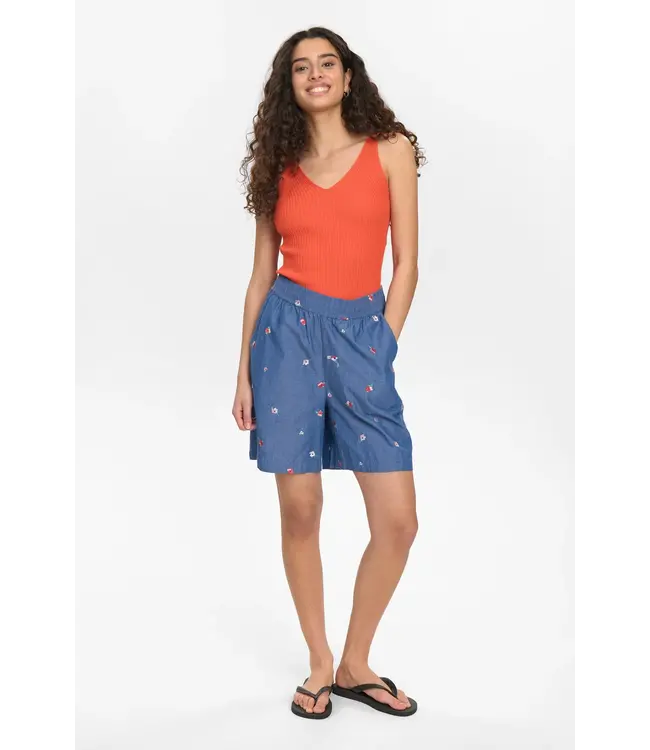 Nümph Nümph Nuzira Shorts 705678 blueprint