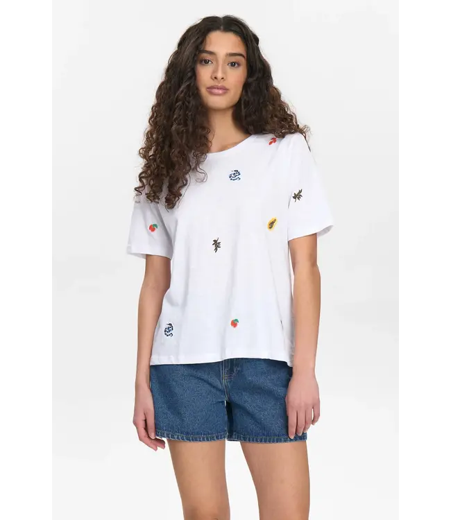 Nümph Nümph Nuzoey T-Shirt 705554 bright white