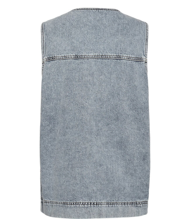Nümph Nümph Nubrooklyn Vest 705654 Light Blue Bleach