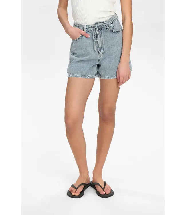 Nümph Nümph Nubrooklyn Shorts 705652 Light Blue Bleach