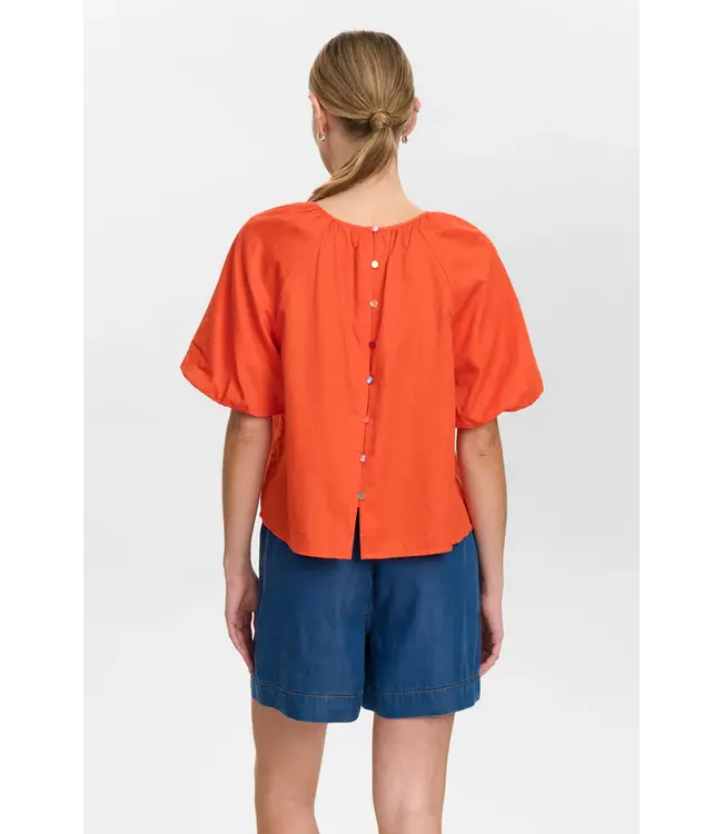 Nümph Nümph 705498 Nutrine Blouse 2571 Cherry Tomato