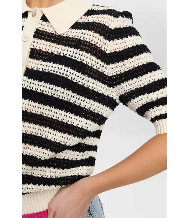 Nümph Nümph 705513 Nuvilla SS Pullover 0000 Caviar