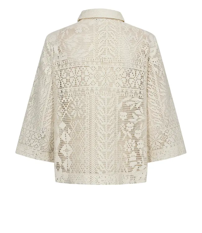 Nümph Nümph 705531 Nuwicki Shirt 9001 Cloud Dancer