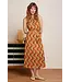 KING LOUIE King Louie Virna Midi Dress Jiggy 09462 Ribbon Red