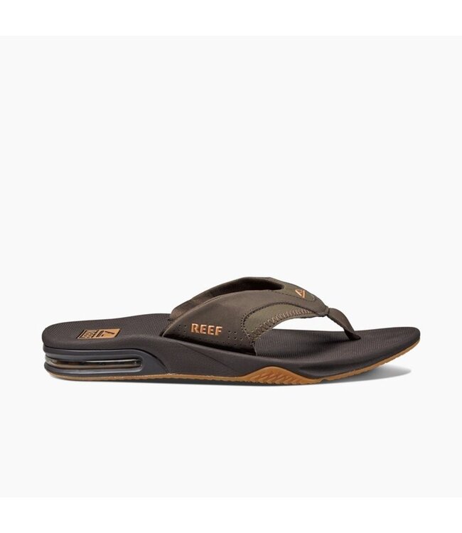 REEF Reef Slipper Fanning RF002026BGM Brown/Gum