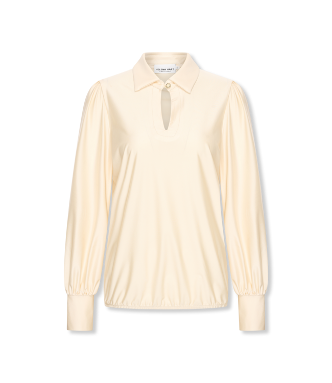 HELENA HART Helena Hart 7673 Top Seda Glans Ecru
